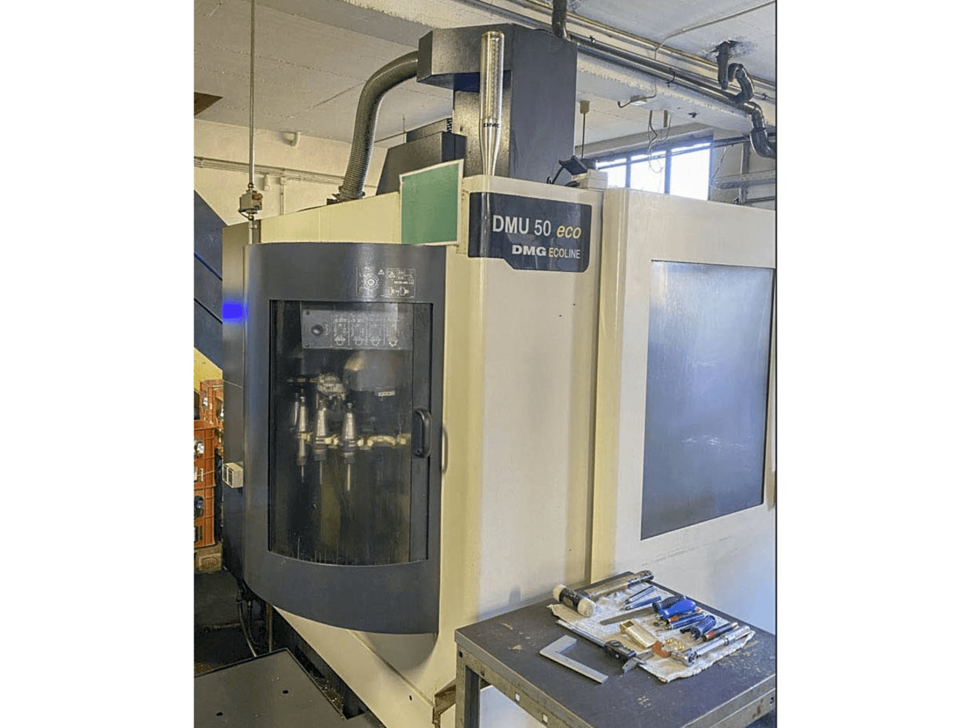 Front view of DMG MORI DMU 50 eco machine