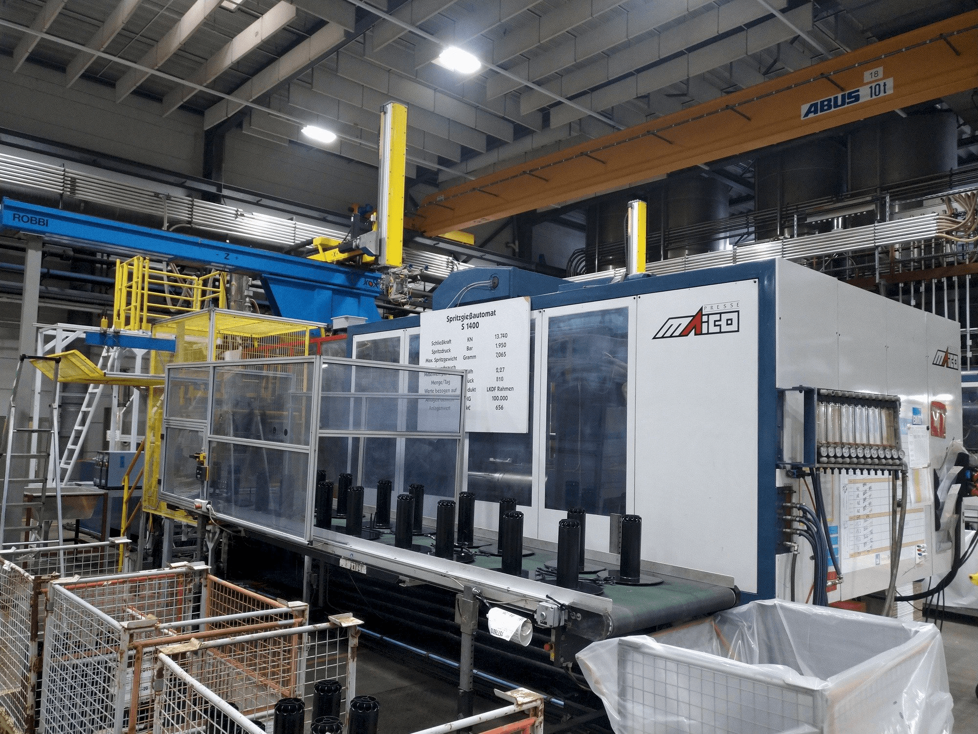 Front view of Maico Corsa 100307/1400 machine