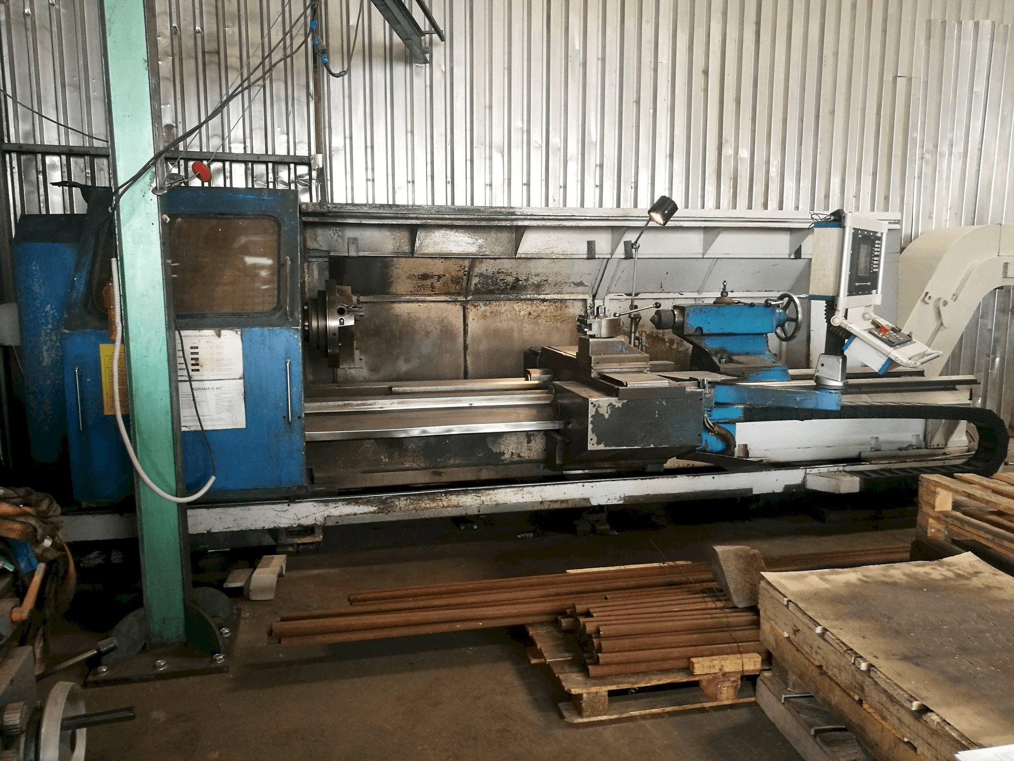 Left side view of Heidenreich & Harbeck Hamburg 840 machine