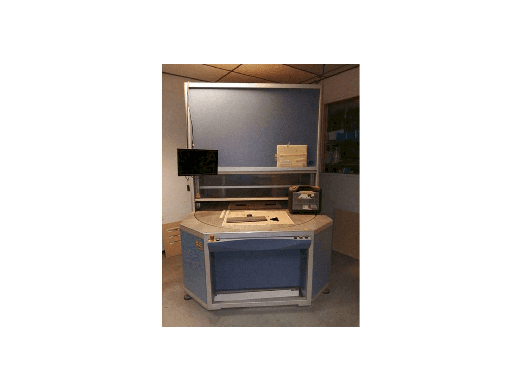 Front view of SEI Laser INFINITY 5070 machine