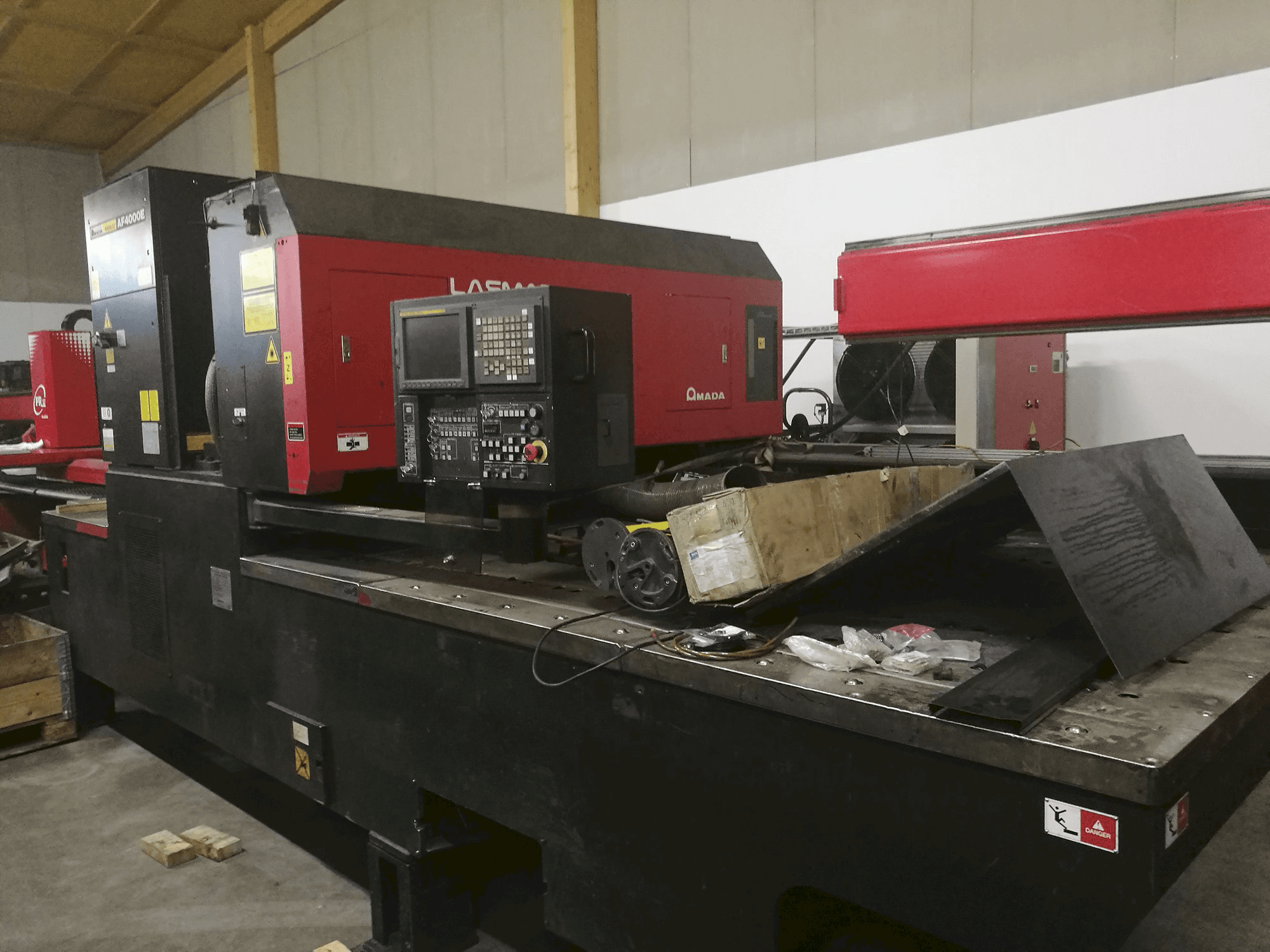 Right view of AMADA LC 2415 α3 Machine