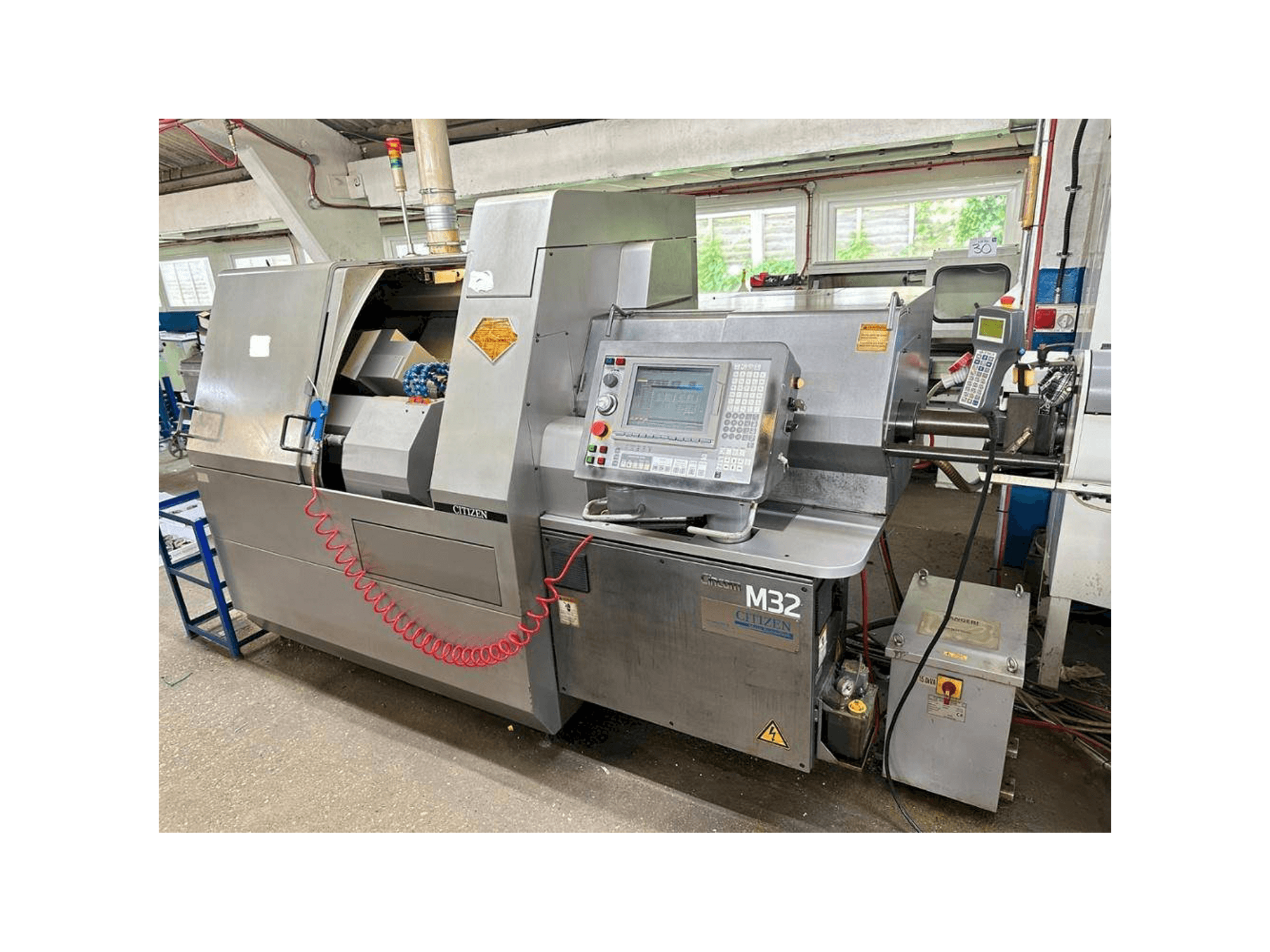 Front view of Citizen M32V machine