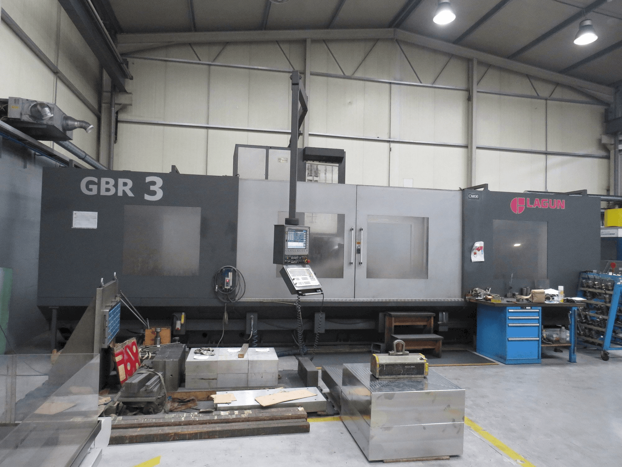 Front view of LAGUN GBR3 machine