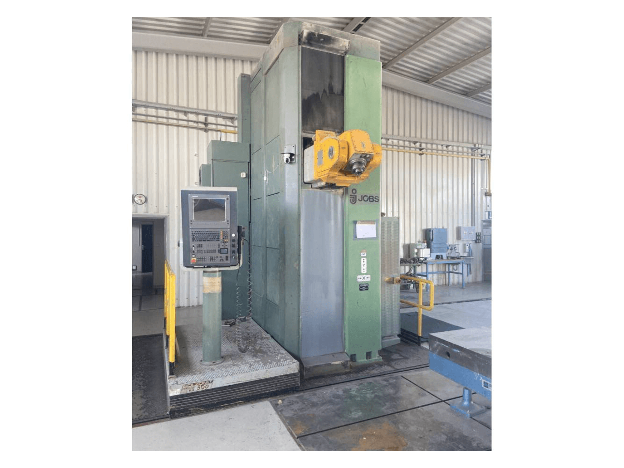 Front view of JOBS Jomach 16 machine