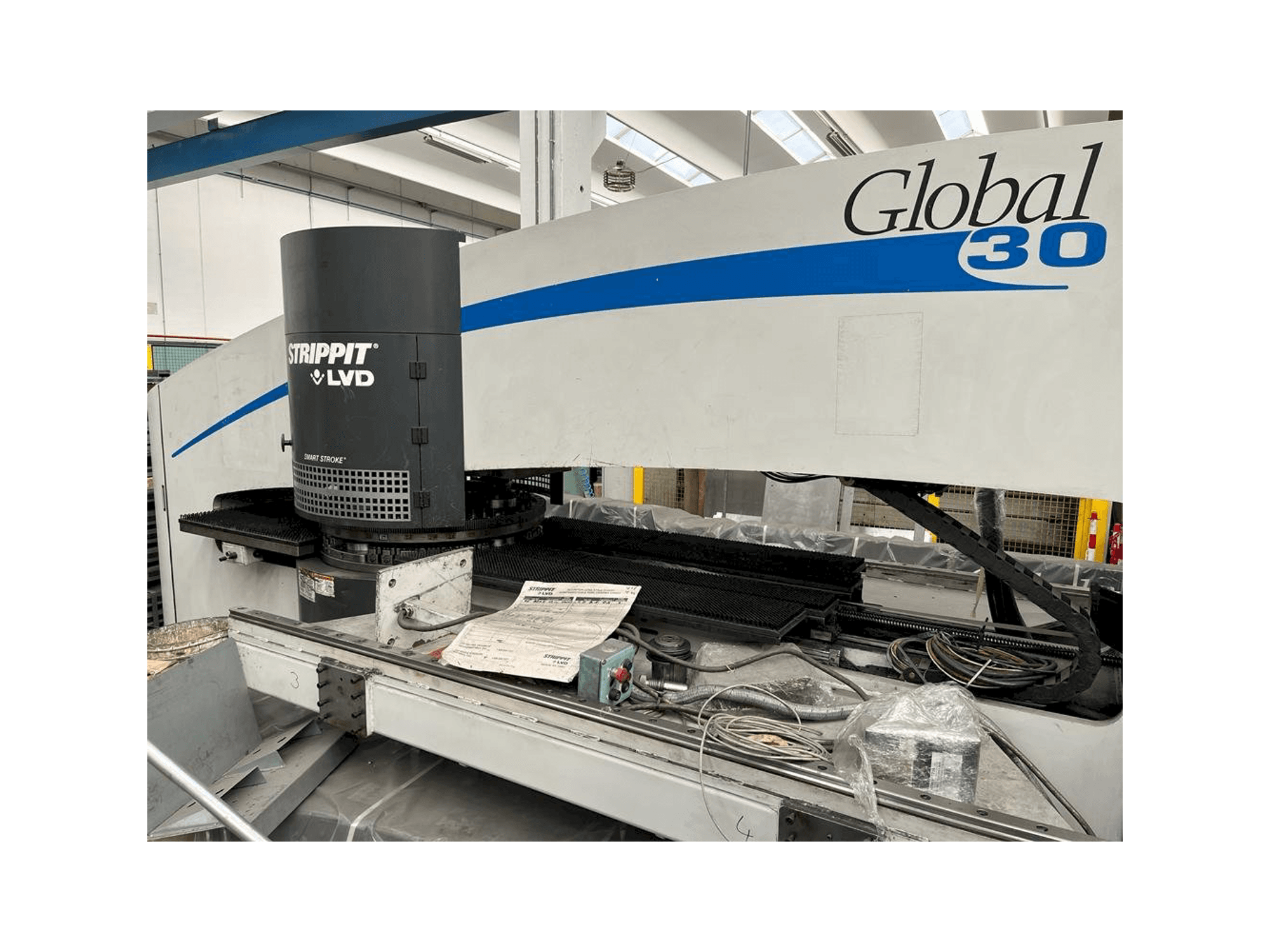 Front view of LVD Strippit Global 30 1525 machine