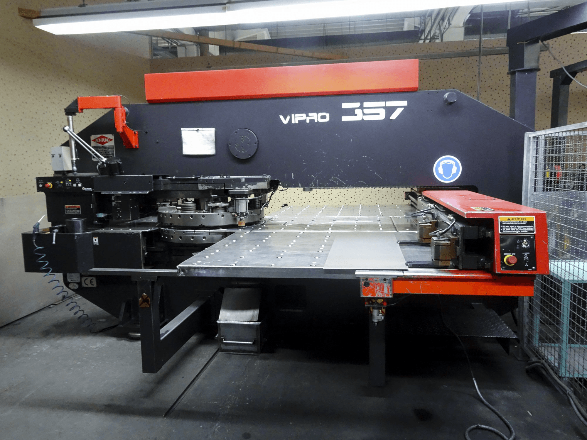 Front view of AMADA Vipros 357 machine