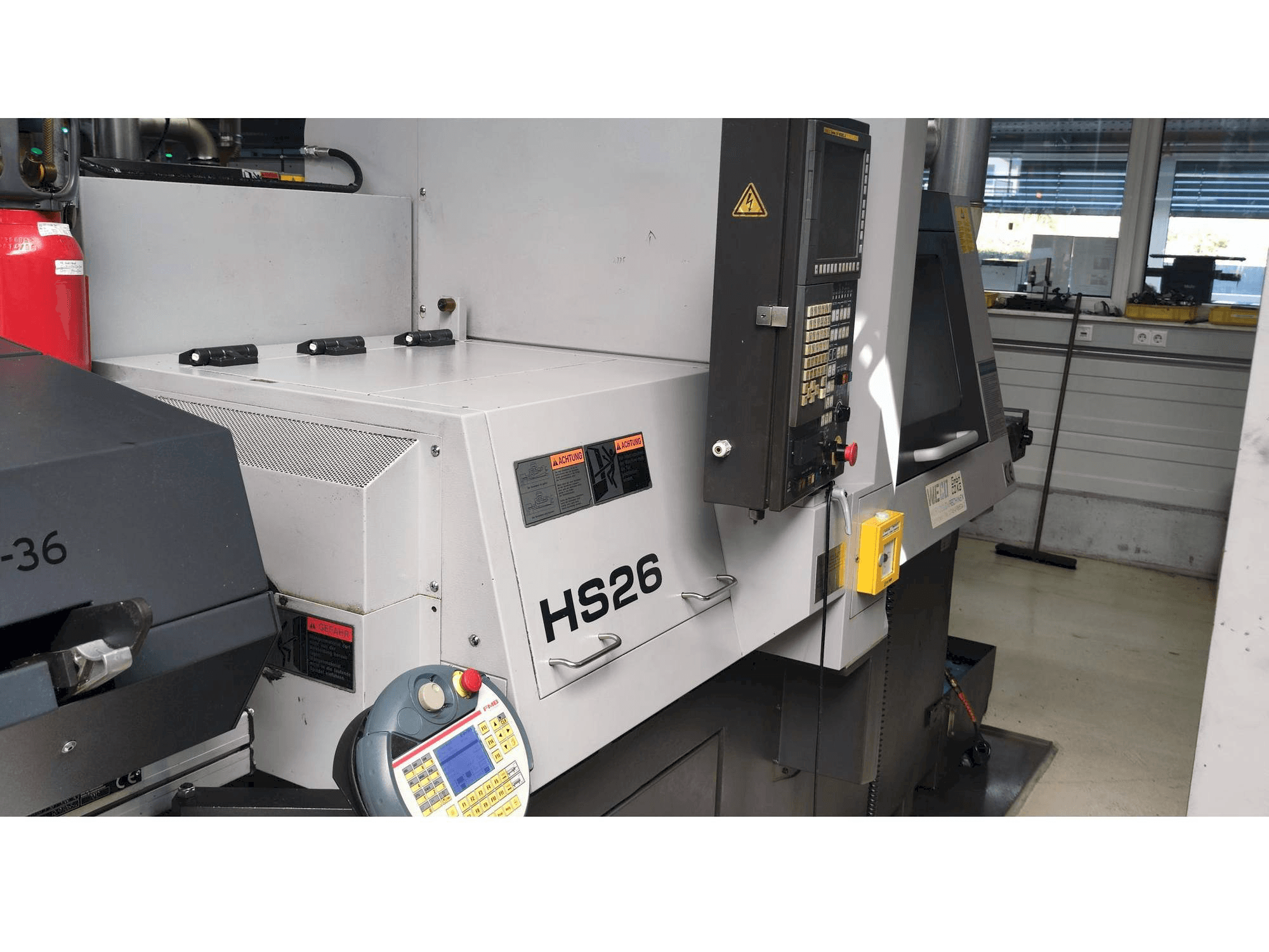 Left side view of TSUGAMI HS26 machine