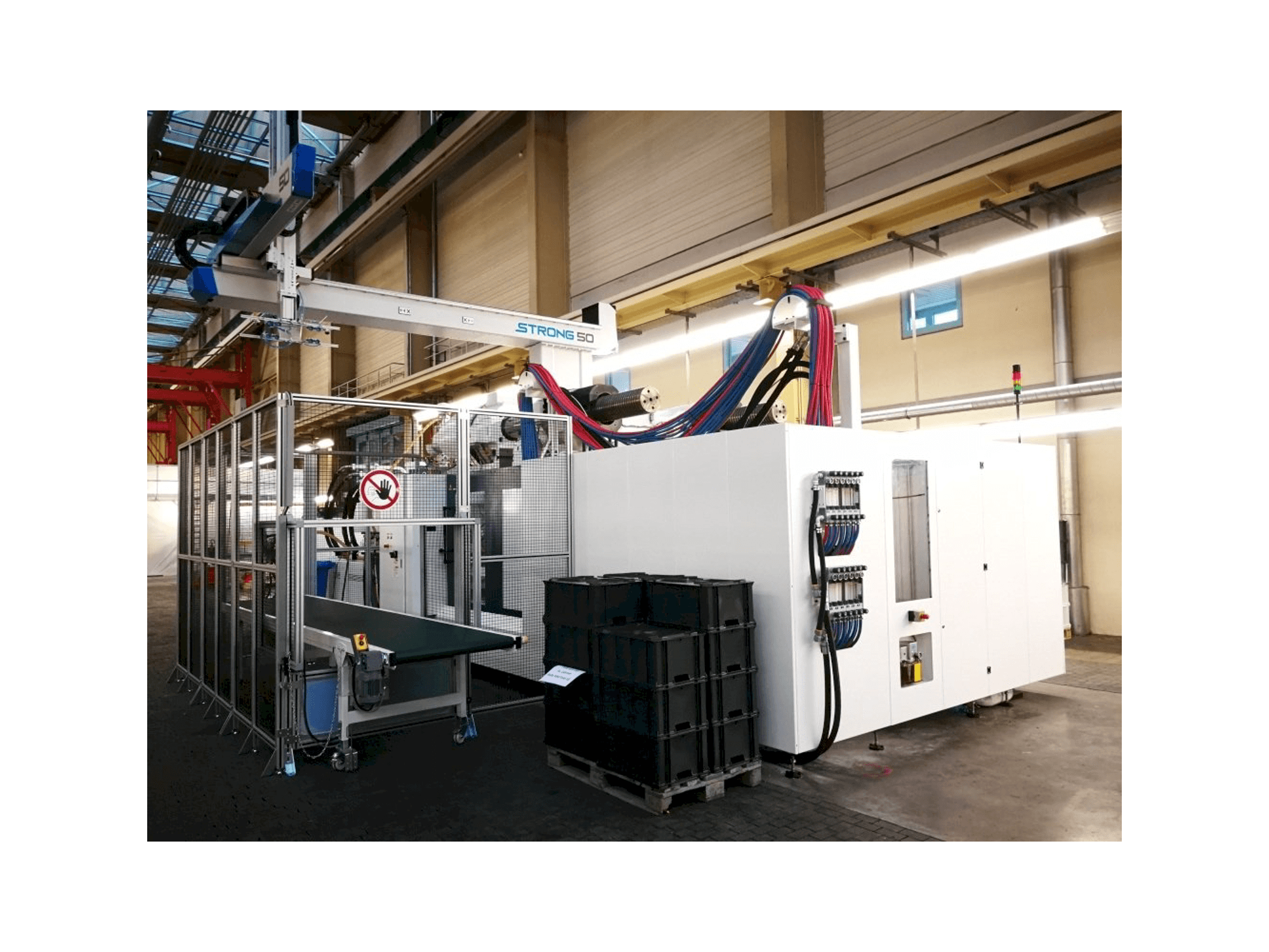 Front view of HAITIAN Jupiter II Plus machine