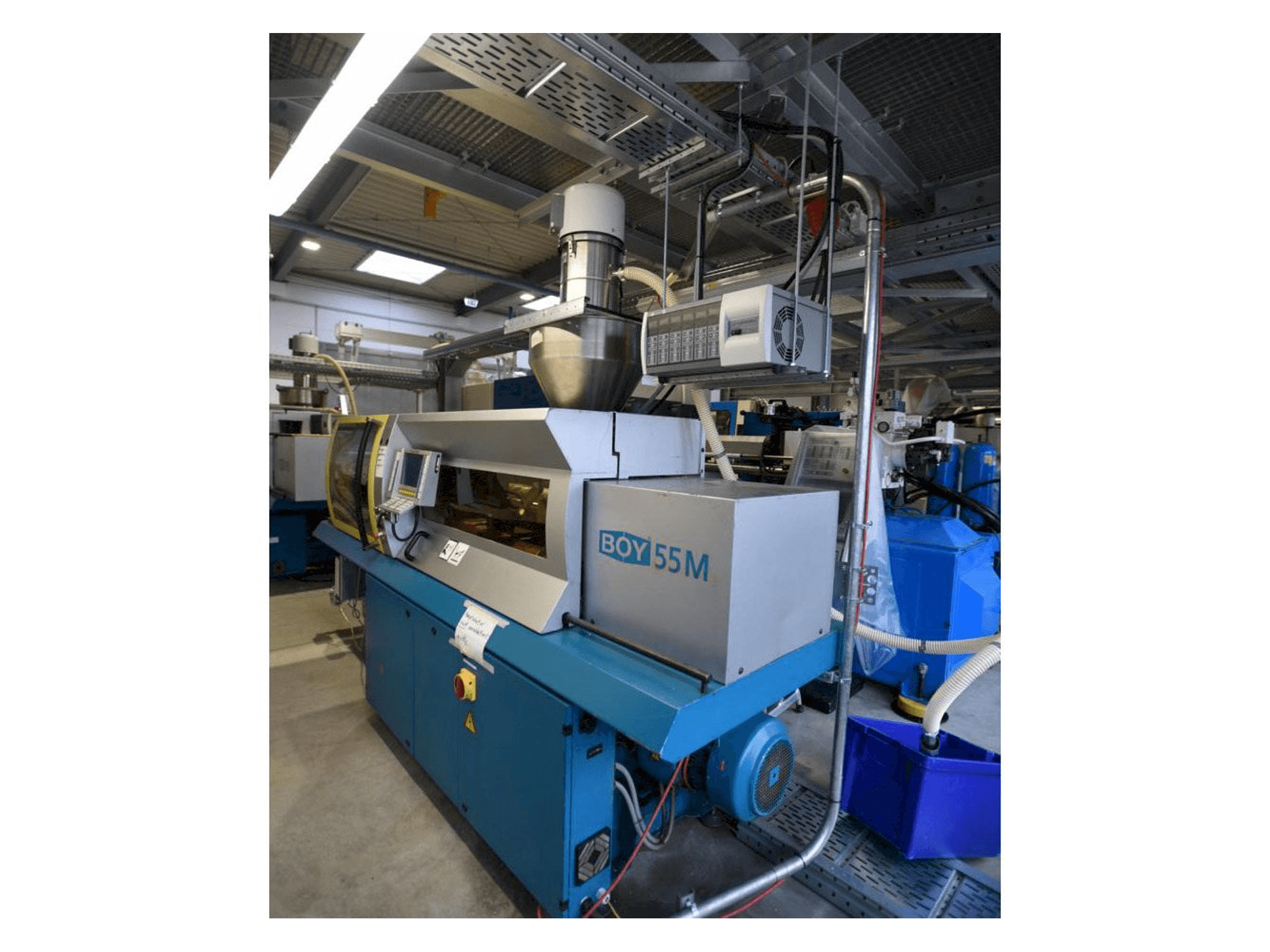 Front view of BOY 55M machine