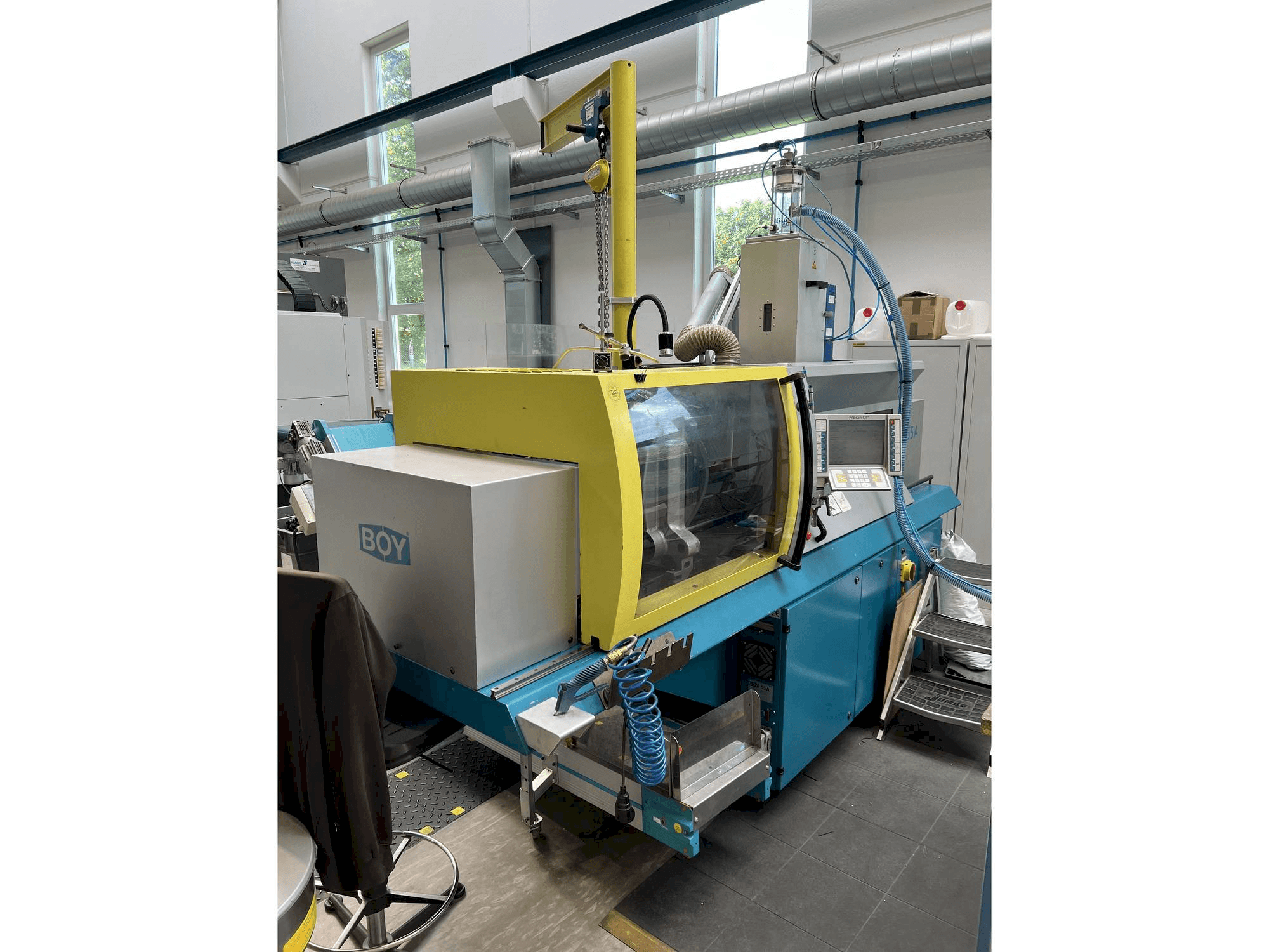 Left view of BOY 55A machine