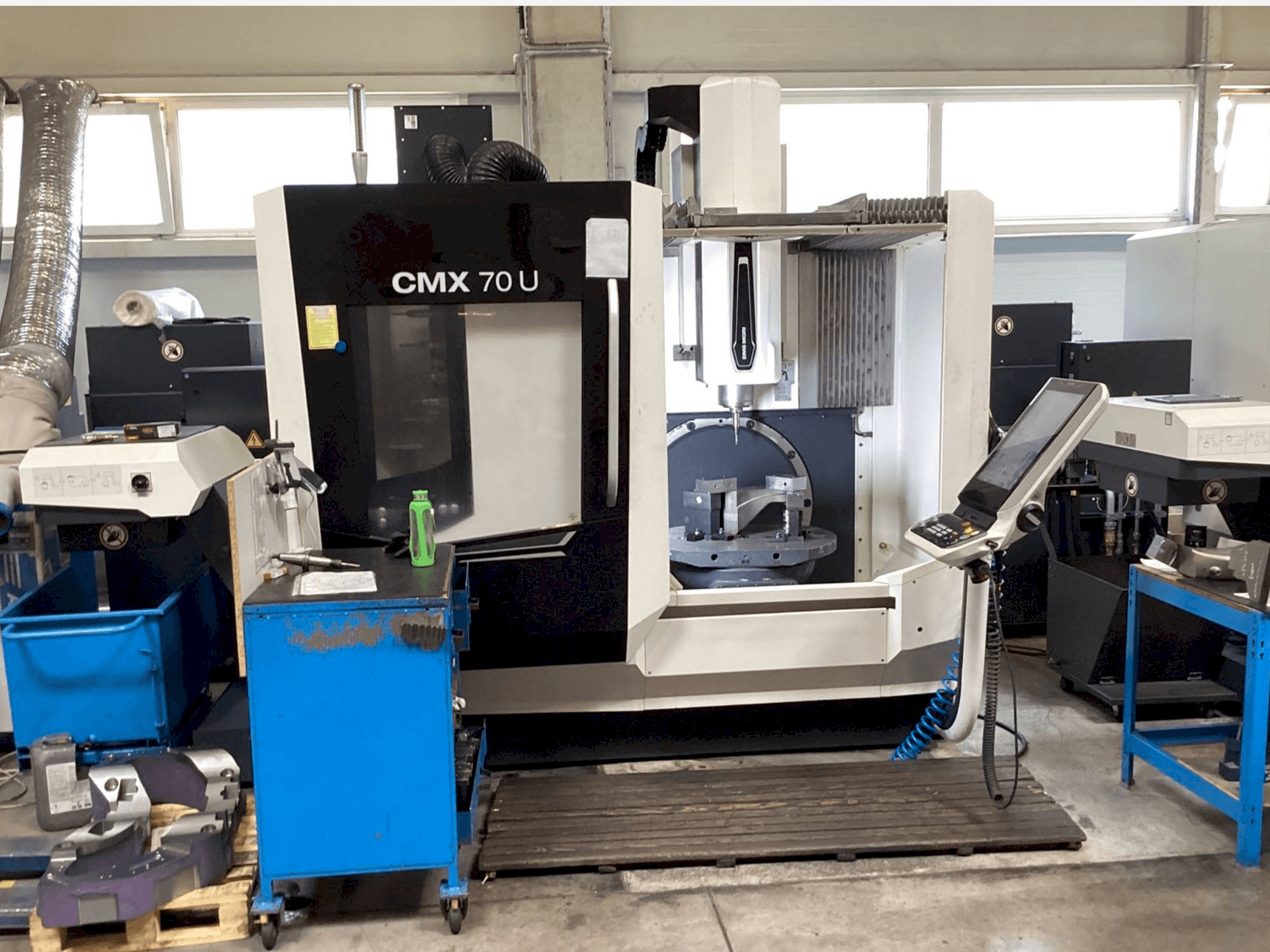 Front view of DMG MORI CMX 70U machine