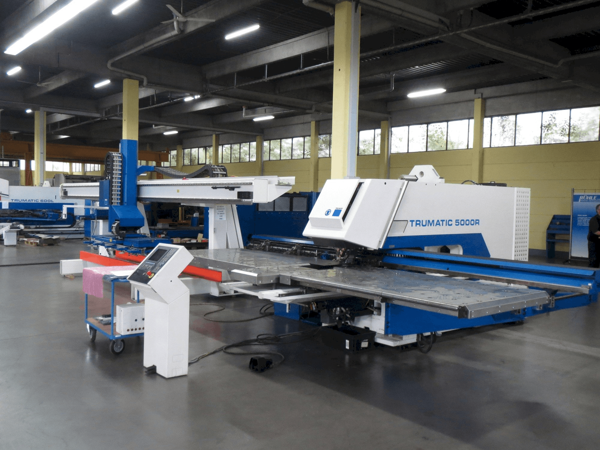 Front view of Trumpf Trumatic 5000 R machine