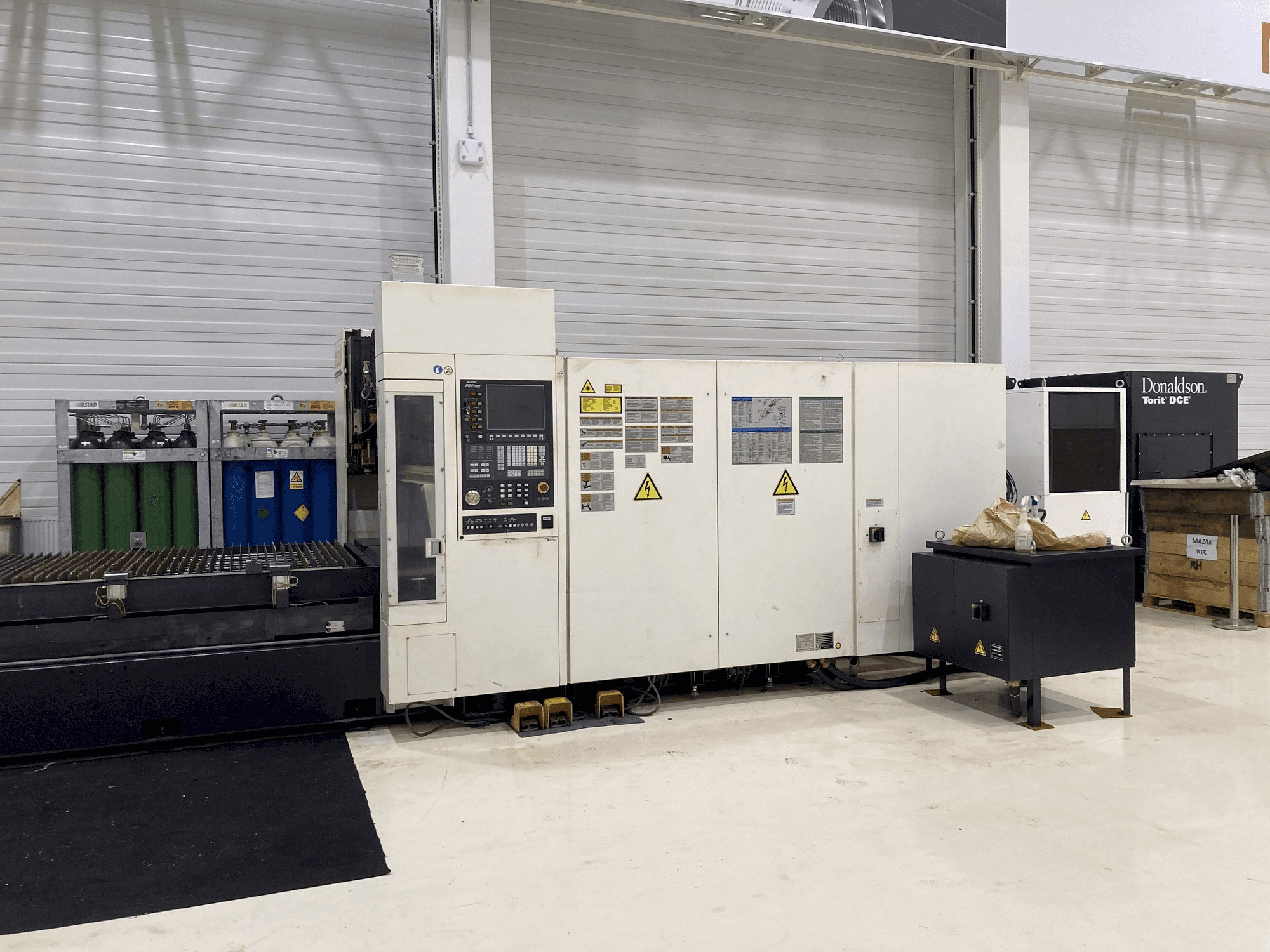 Front view of Mazak Super Turbo-X 510 MK III RTC machine