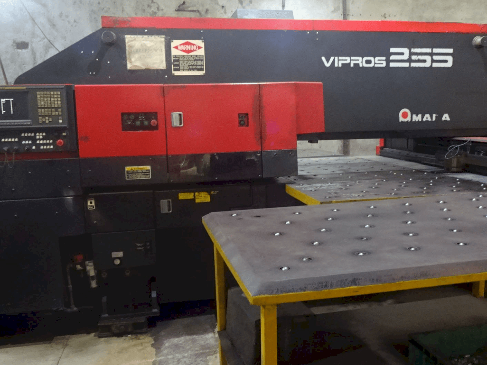 Front view of AMADA Vipros 255 Machine