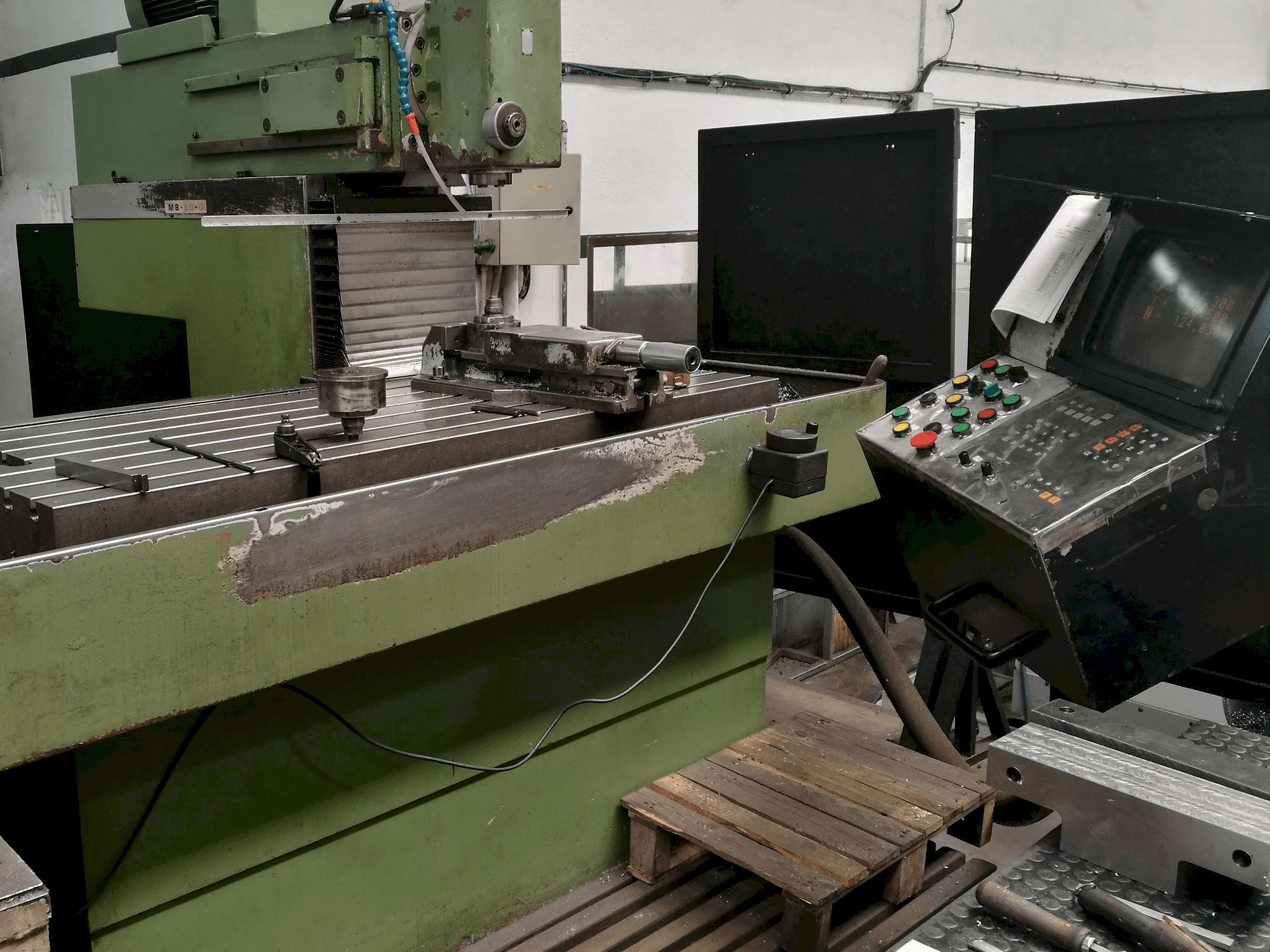 Front view of Metba MB50-D machine