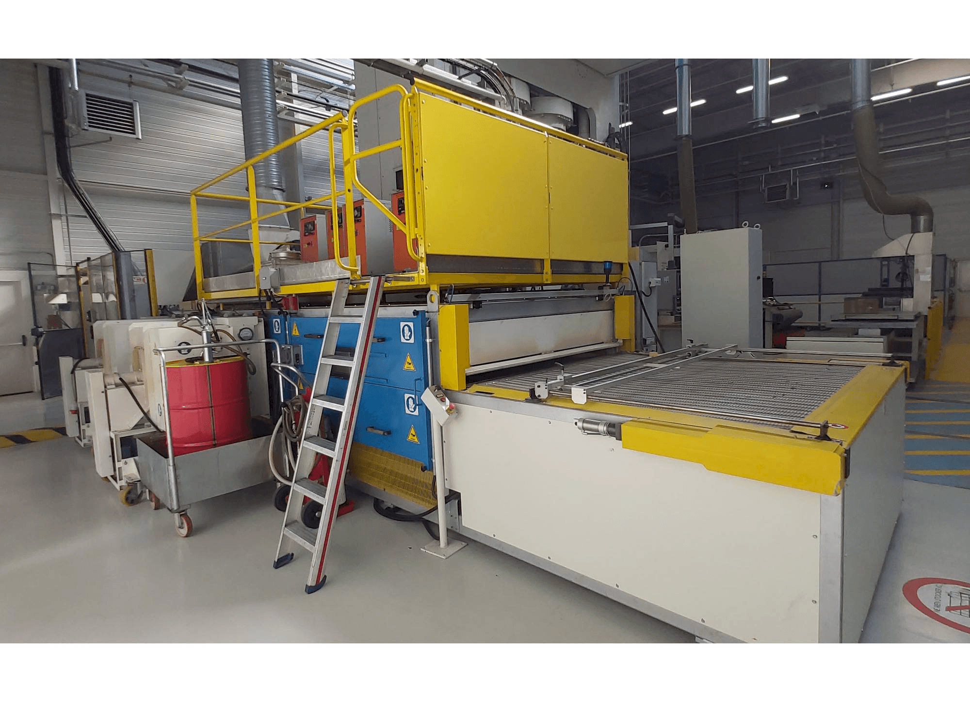 Front view of CANNON PRE PREG OVEN machine