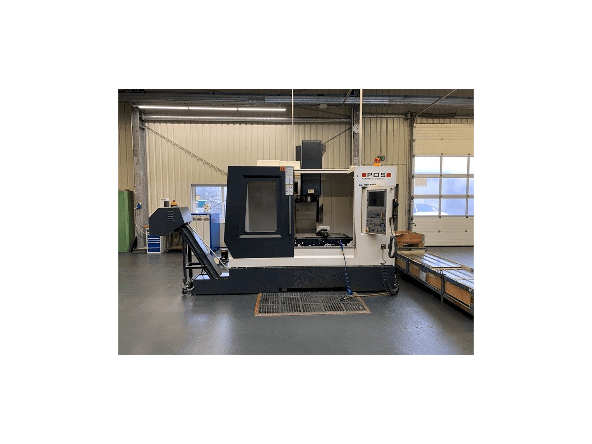 Front view of POS POSmill C1050 machine