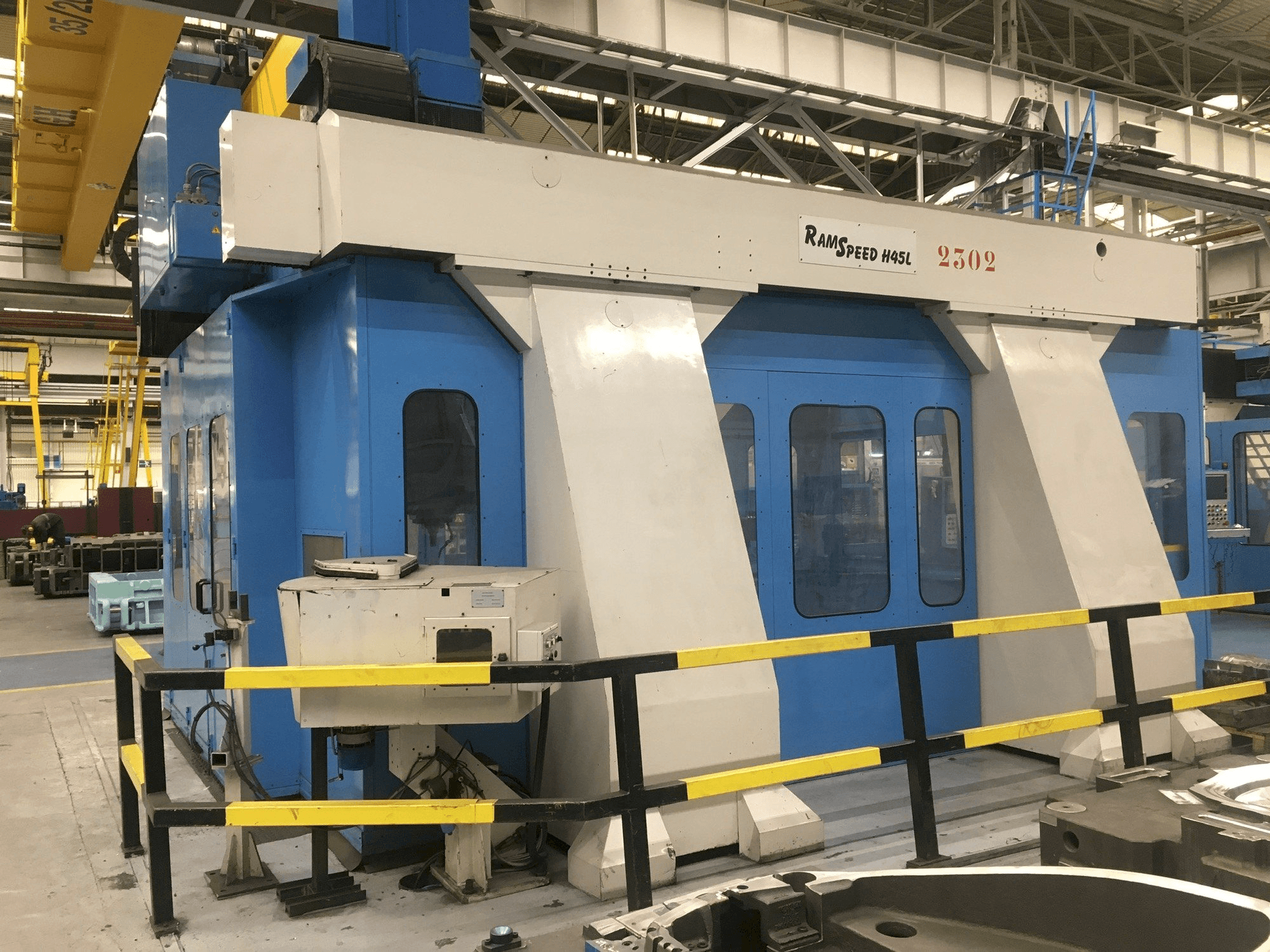 Front view of Rambaudi Ramspeed H 45L machine