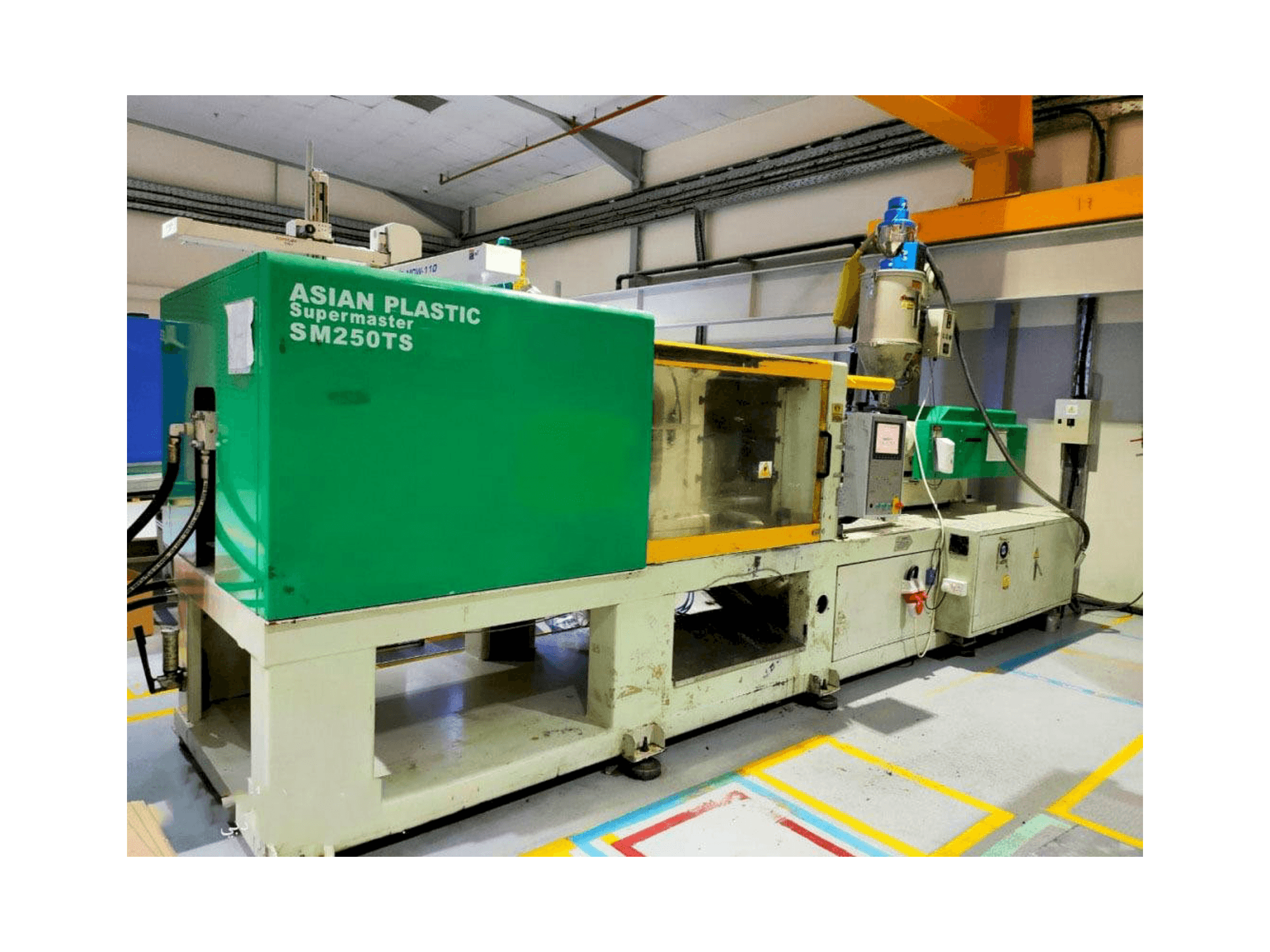 Front view of Supermaster SM 250 TS machine