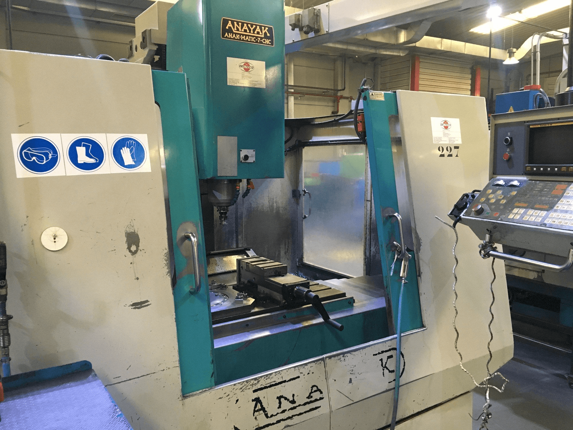 Front view of ANAYAK ANAKMATIC-7 machine