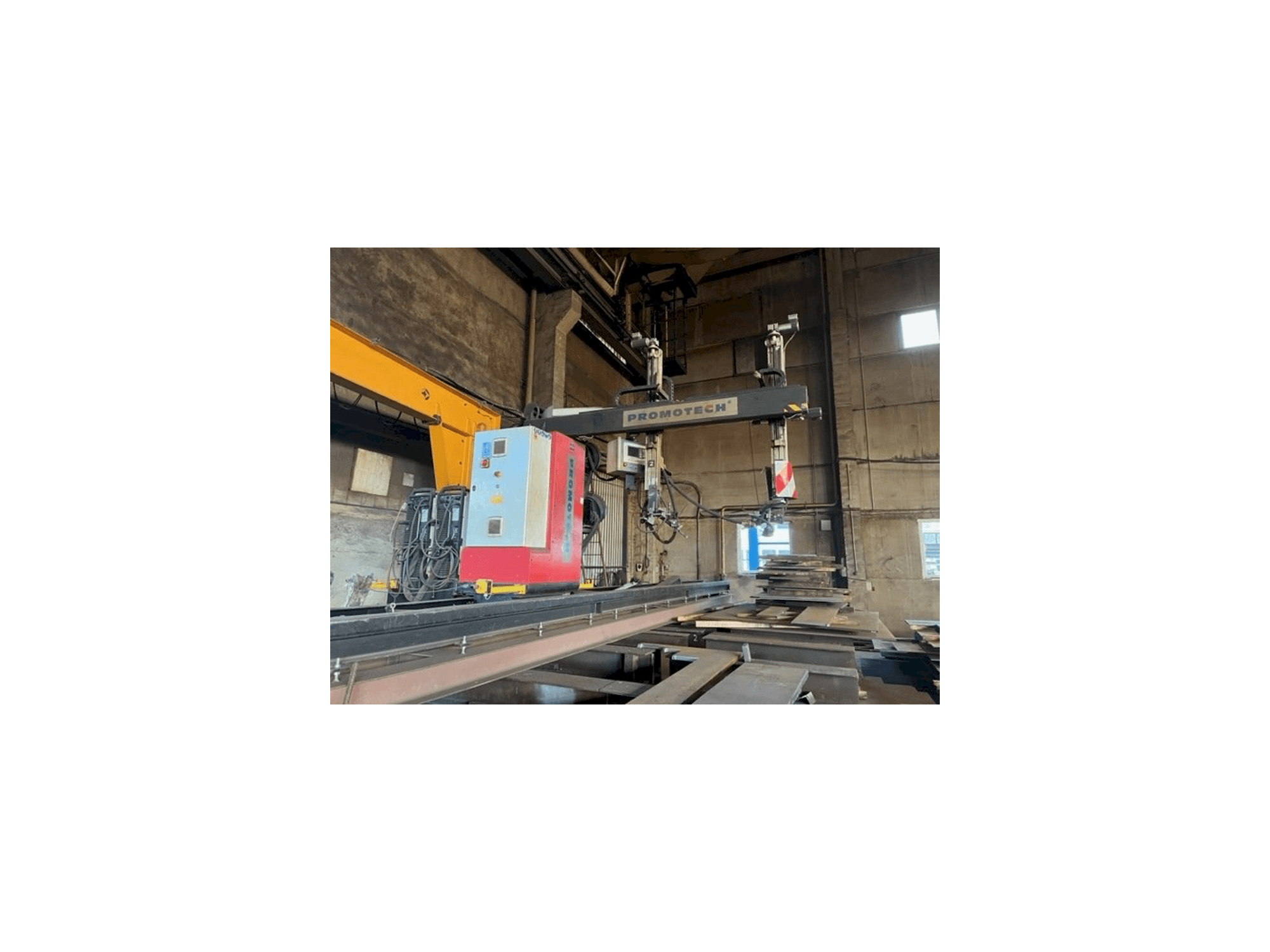 Front view of Promotec WA 500/1000 GMAW machine