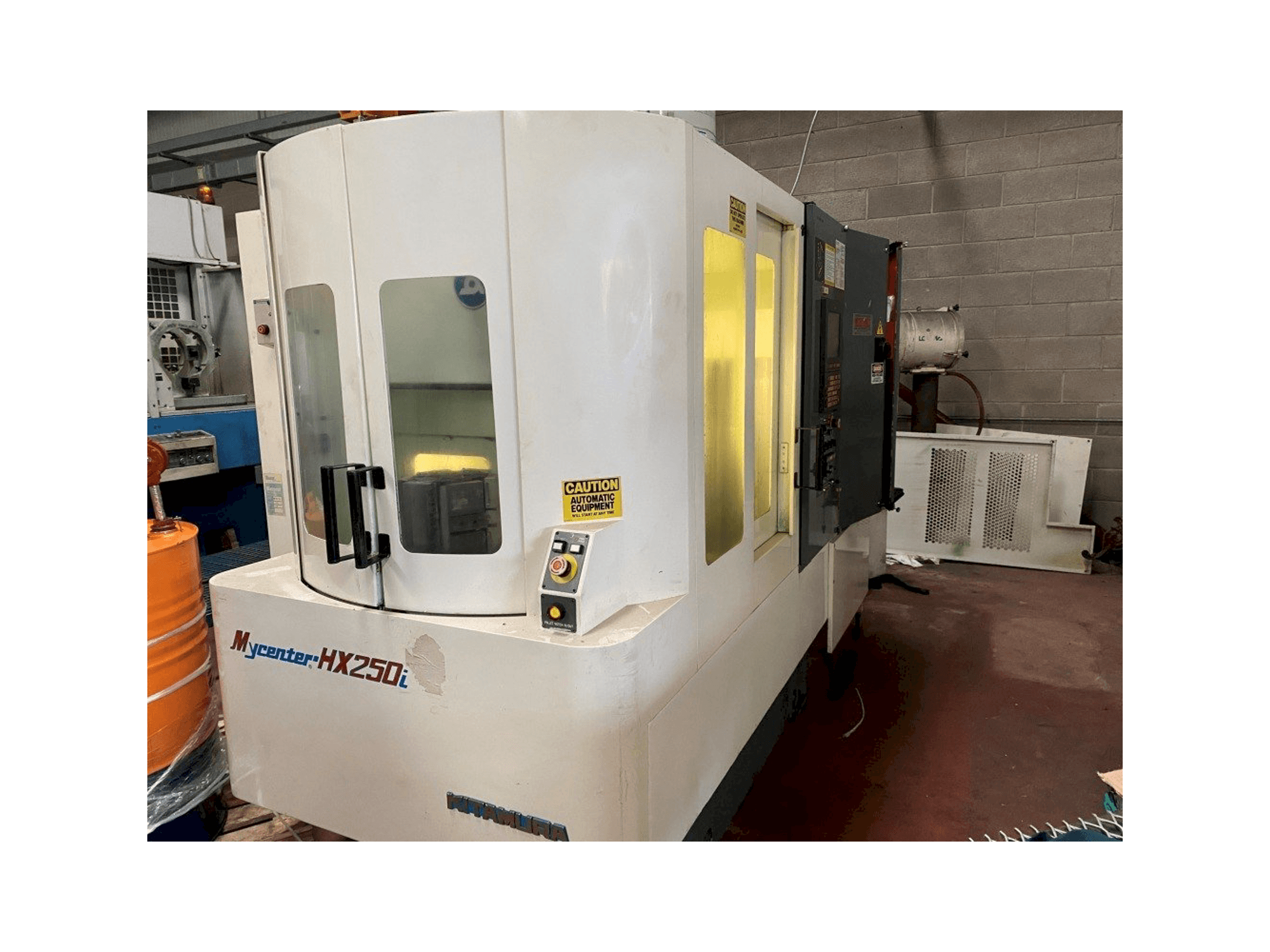 Front view of Kitamura Mycenter HX250i machine