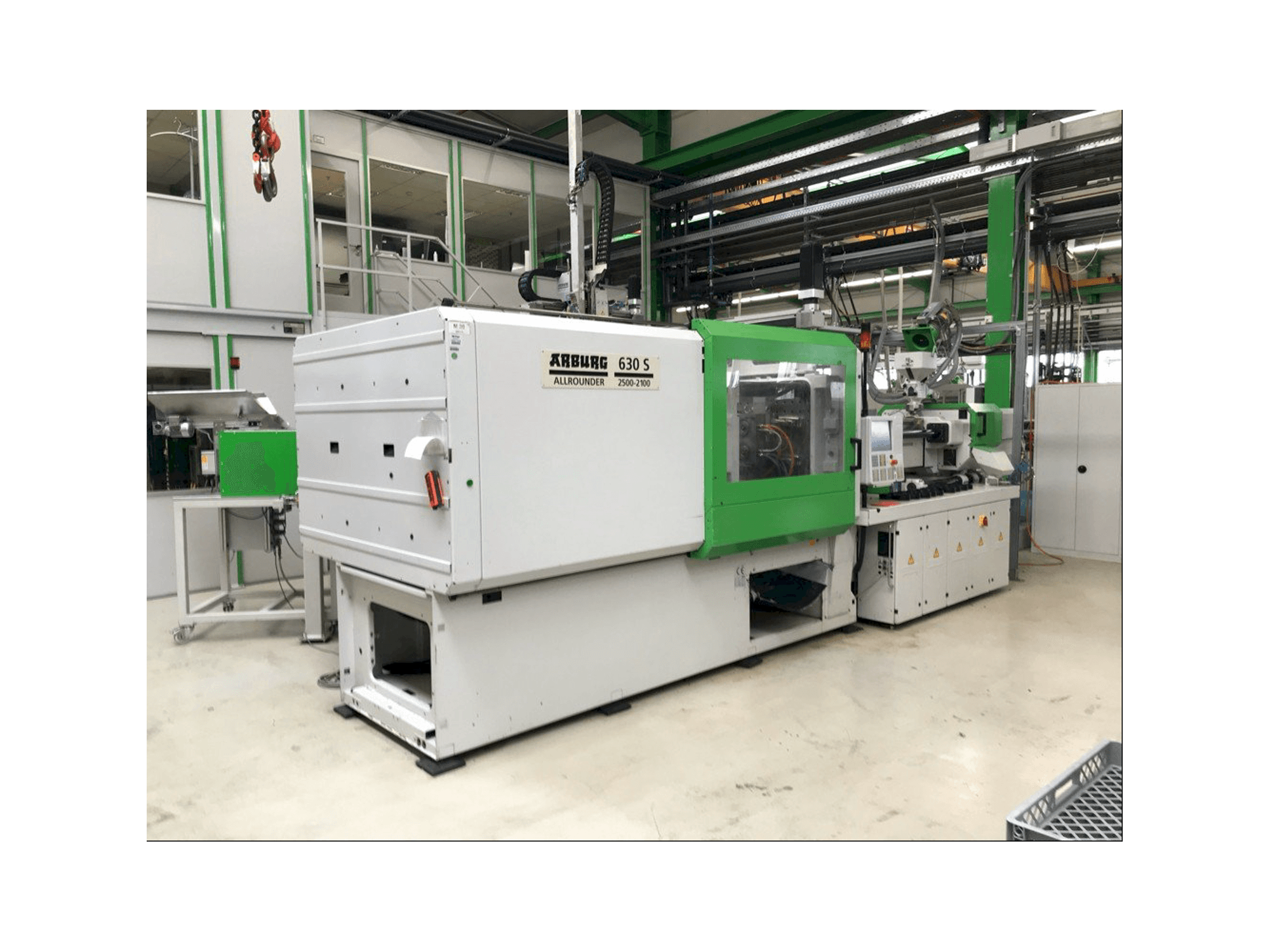 Front view of Arburg 630 S 2500-2100 machine